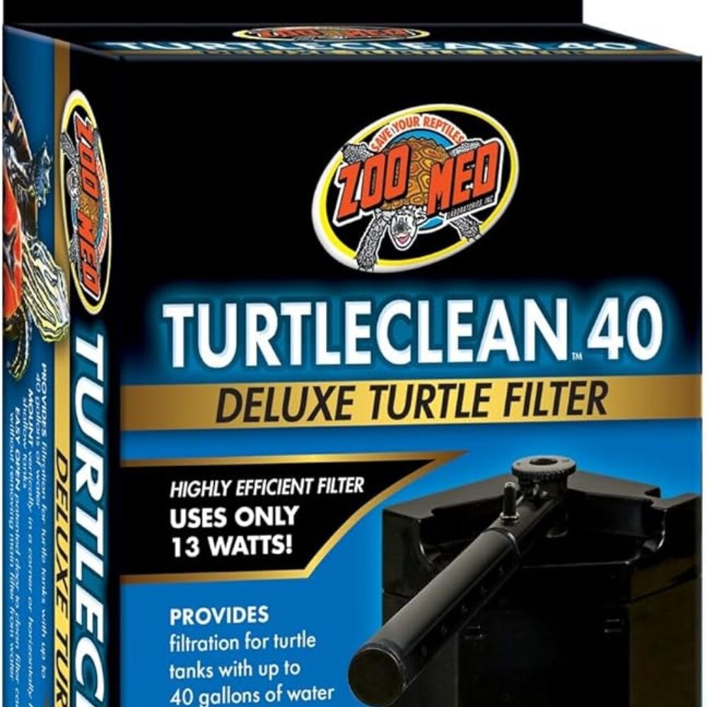 New Zoo Med Turtle Clean 40 Deluxe Filter